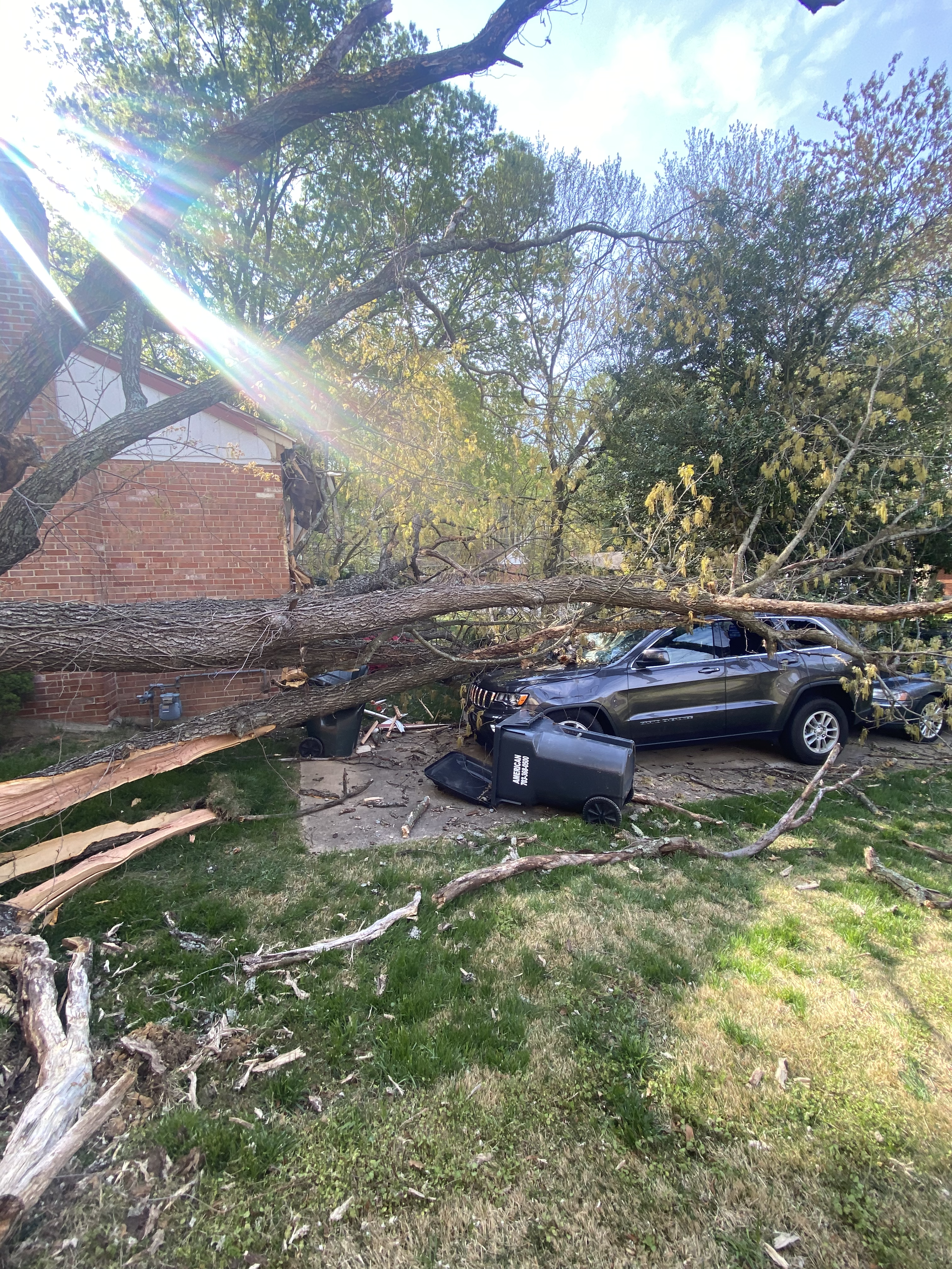 Before: Severe Storm Damage